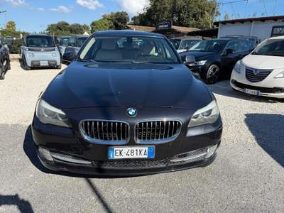 BMW Serie 5 520d 520 520d Touring Futura TAGLIANDI Grigio usata Roma