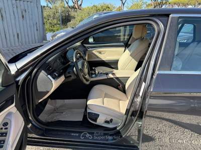 BMW Serie 5 520d 520 520d Touring Futura TAGLIANDI Grigio usata Roma