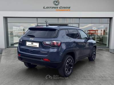 Jeep Compass 1.3 turbo t4 phev Trailhawk 4xe auto Con NAVIG. Blu/Azzurro usata Latina