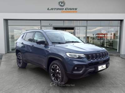 Jeep Compass 1.3 turbo t4 phev Trailhawk 4xe auto Con NAVIG. Blu/Azzurro usata Latina