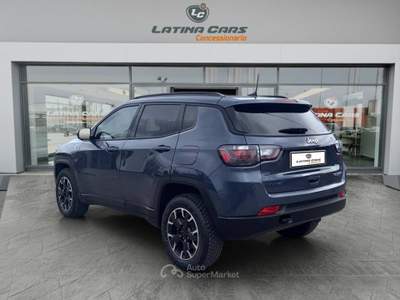 Jeep Compass 1.3 turbo t4 phev Trailhawk 4xe auto Con NAVIG. Blu/Azzurro usata Latina