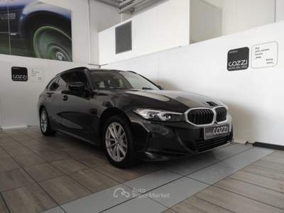 BMW Serie 3 318d Serie 3(g20/1-80/1) - 318d 48v touring Nero usata LEGNANO