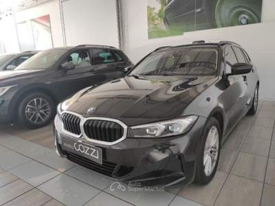BMW Serie 3 318d Serie 3(g20/1-80/1) - 318d 48v touring Nero usata LEGNANO