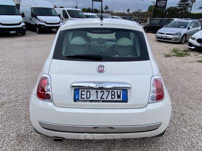 Fiat 500 1.2 Lounge TETTO UNICO PROPIETARIO NEOPATENTATI Bianco usata Corato