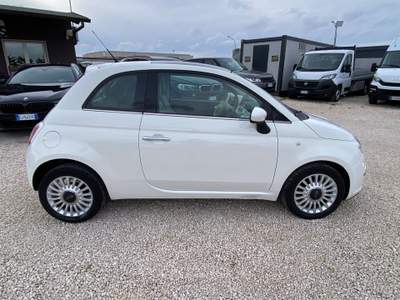 Fiat 500 1.2 Lounge TETTO UNICO PROPIETARIO NEOPATENTATI Bianco usata Corato