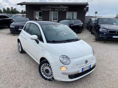 Fiat 500 1.2 Lounge TETTO UNICO PROPIETARIO NEOPATENTATI Bianco usata Corato