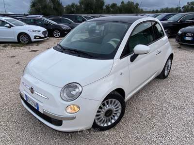 Fiat 500 1.2 Lounge TETTO UNICO PROPIETARIO NEOPATENTATI Bianco usata Corato