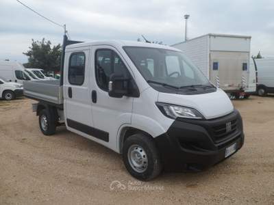 Fiat Ducato doppia cabina cassone fisso Bianco usata San Michele Salentino