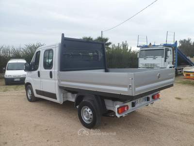Fiat Ducato doppia cabina cassone fisso Bianco usata San Michele Salentino