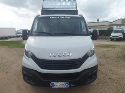 Iveco Daily 35c14 doppia cabina ribaltabile Bianco usata San Michele Salentino