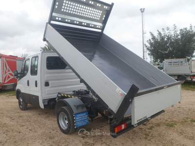 Iveco Daily 35c14 doppia cabina ribaltabile Bianco usata San Michele Salentino