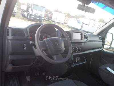 Opel Movano doppia cabina cassone fisso Bianco usata San Michele Salentino
