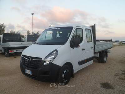 Opel Movano doppia cabina cassone fisso Bianco usata San Michele Salentino