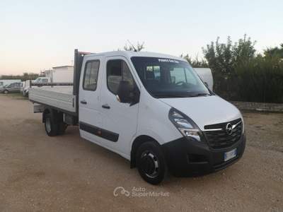 Opel Movano doppia cabina cassone fisso Bianco usata San Michele Salentino