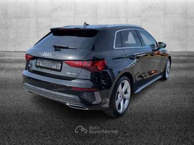 Audi A3 SPB 35 TDI S tronic S line edition Nero usata Pieve di Cento