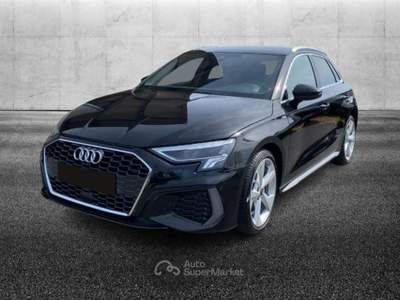 Audi A3 SPB 35 TDI S tronic S line edition Nero usata Pieve di Cento