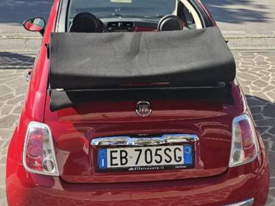 Fiat 500 C 1.2 Lounge Rosso usata Trebaseleghe