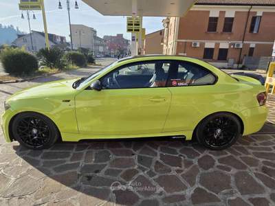 BMW Serie 1 120d d Coupé Msport Giallo usata Frosinone