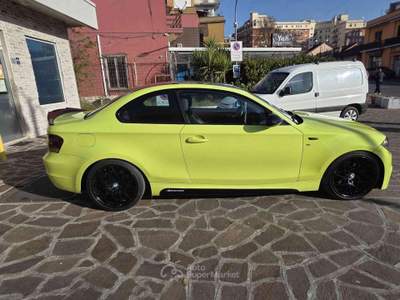 BMW Serie 1 120d d Coupé Msport Giallo usata Frosinone