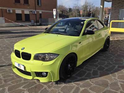 BMW Serie 1 120d d Coupé Msport Giallo usata Frosinone
