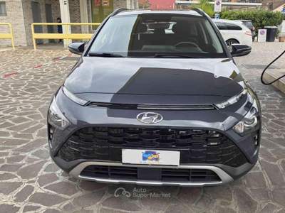 Hyundai Bayon 1.0 T-GDI Hybrid 48V iMT XLine Grigio usata Frosinone