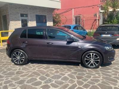 Volkswagen Golf SERIE 7 1.6 TDI 110 CV 5p. Highline Grigio usata Frosinone