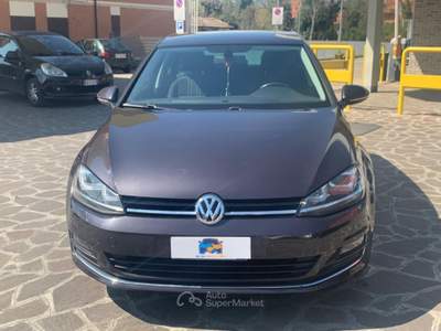 Volkswagen Golf SERIE 7 1.6 TDI 110 CV 5p. Highline Grigio usata Frosinone