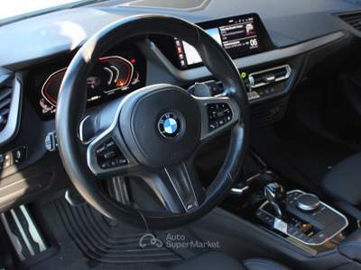 BMW Serie 1 118d 118D MSPORT AUTO PINZE FRENI BREMBO CERCHI DA 19'' Bianco usata Villongo