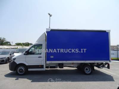 Volkswagen Crafter 2.0 TDI 140CV CENTINA E TELONE CON SPONDA Bianco usata Roma