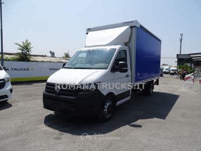 Volkswagen Crafter 2.0 TDI 140CV CENTINA E TELONE CON SPONDA Bianco usata Roma