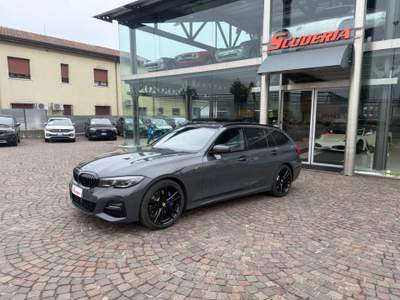 BMW Serie 3 330d d 48V xDrive Touring Msport Tetto Pano Apribile Grigio usata Castiglione delle Stiviere
