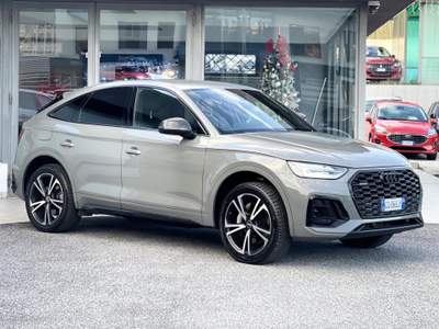Audi Q5 Sportback 50 TFSI e S line Plus quattro Stronic - 2021 Grigio usata Roma