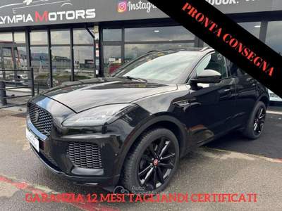 Jaguar E-Pace D180 SE AWD R DYNAMIC TETTO KAMERA 20 LED Nero usata Ciampino