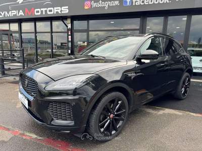 Jaguar E-Pace D180 SE AWD R DYNAMIC TETTO KAMERA 20 LED Nero usata Ciampino