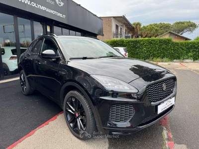 Jaguar E-Pace D180 SE AWD R DYNAMIC TETTO KAMERA 20 LED Nero usata Ciampino