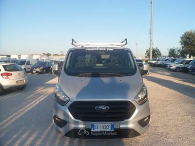 Ford Transit Custom 9 posti maxi Argento usata San Michele Salentino