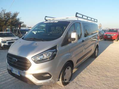 Ford Transit Custom 9 posti maxi Argento usata San Michele Salentino