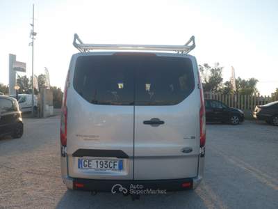 Ford Transit Custom 9 posti maxi Argento usata San Michele Salentino