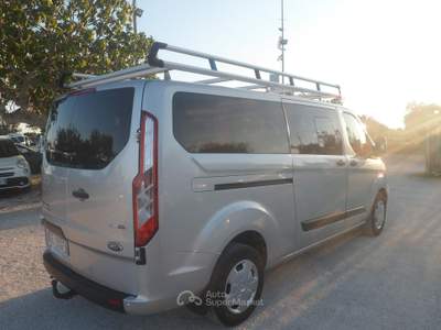Ford Transit Custom 9 posti maxi Argento usata San Michele Salentino