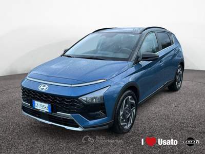 Hyundai Bayon PE 1.0T XCLASS 48V MT Blu/Azzurro usata Roma