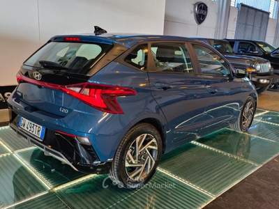 Hyundai i20 1.0 T-GDI 48V DCT Connectline Blu/Azzurro usata Reggio nell'Emilia