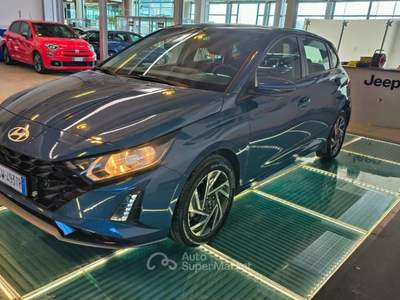 Hyundai i20 1.0 T-GDI 48V DCT Connectline Blu/Azzurro usata Reggio nell'Emilia