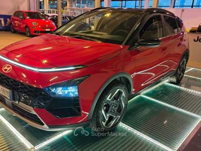 Hyundai Bayon 1.0 T-GDI Hybrid 48V iMT XClass Rosso usata Reggio nell'Emilia