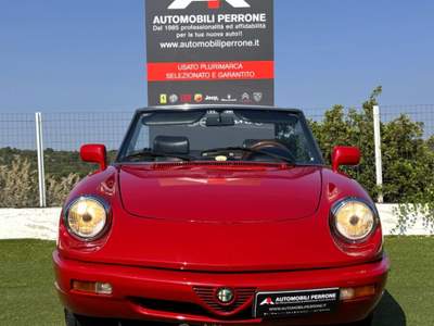 Alfa Romeo Spider 1.6 - ASI Targa ORO Rosso usata Castellaneta