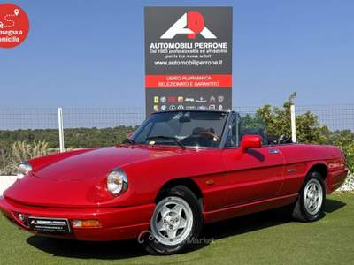 Alfa Romeo Spider 1.6 - ASI Targa ORO Rosso usata Castellaneta