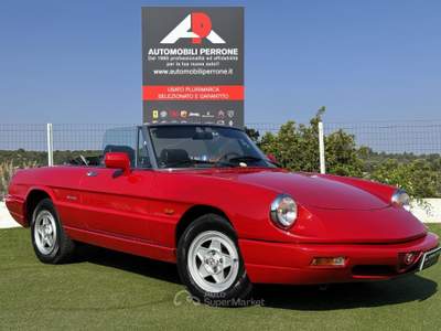 Alfa Romeo Spider 1.6 - ASI Targa ORO Rosso usata Castellaneta