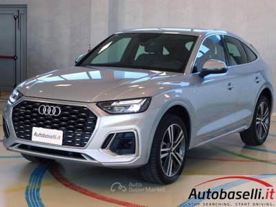 Audi Q5 SPORTBACK 40 2.0TDI MHEV QUATTRO S-LINE Argento usata Quinzano D'oglio