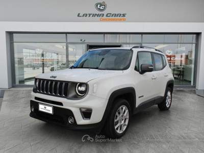 Jeep Renegade 1.3 t4 phev Limited 4xe at6 Con NAVIGATORE Bianco usata Latina