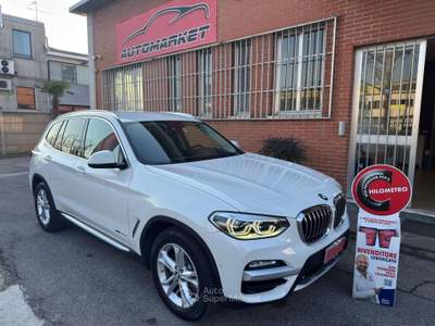 BMW X3 X3 xdrive20d Luxury 190cv auto Bianco usata Cernusco sul Naviglio
