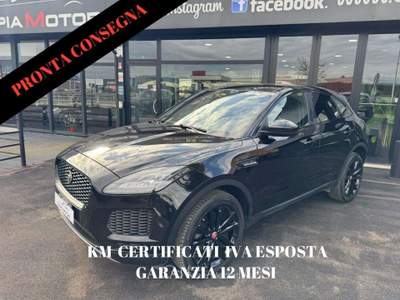 Jaguar E-Pace D150 AWD SE R DYNAMIC KAMERA 20' NAVI LED Nero usata Ciampino